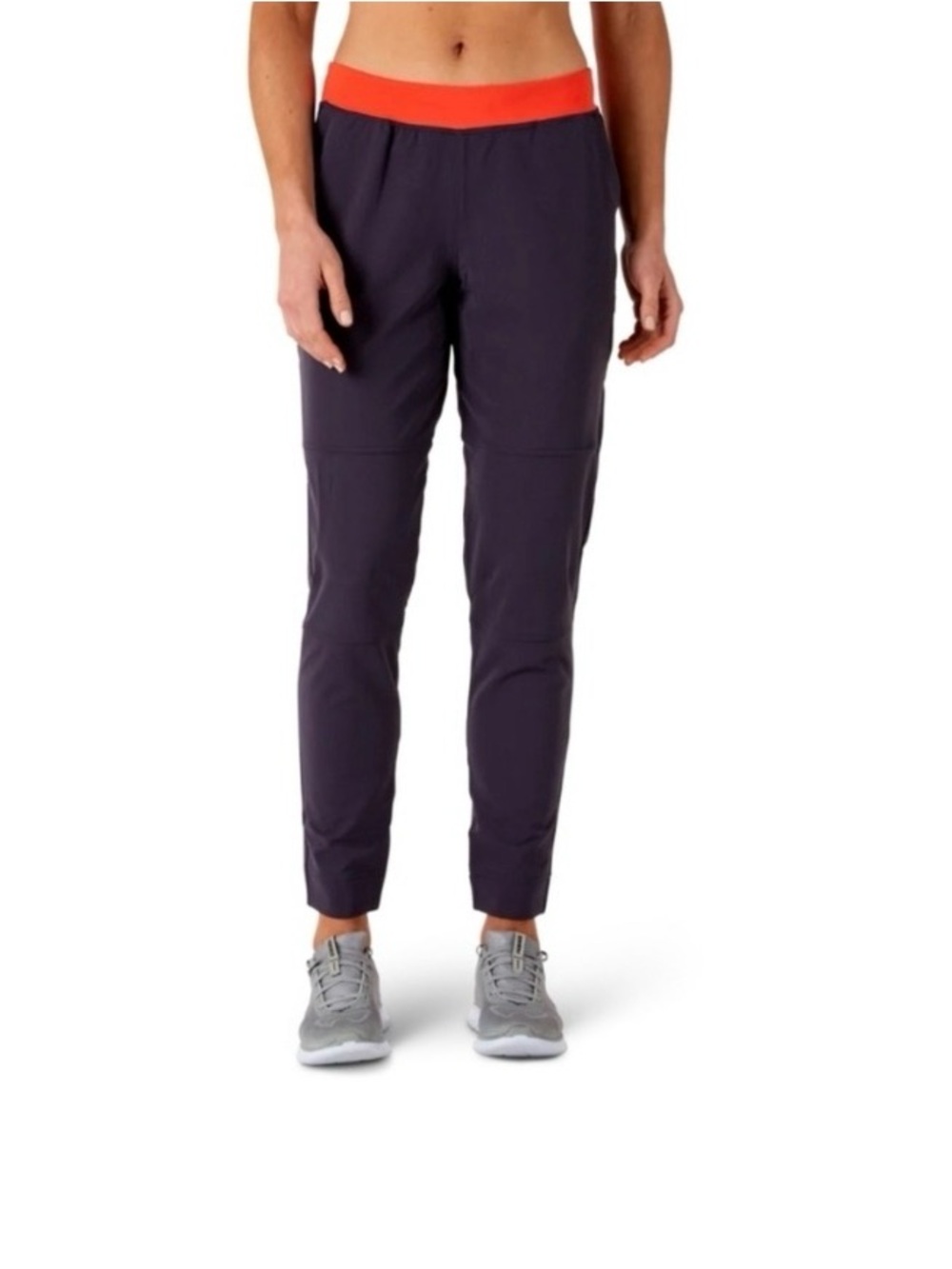 cotopaxi Baja Joggers in Graphite with Orange Waist